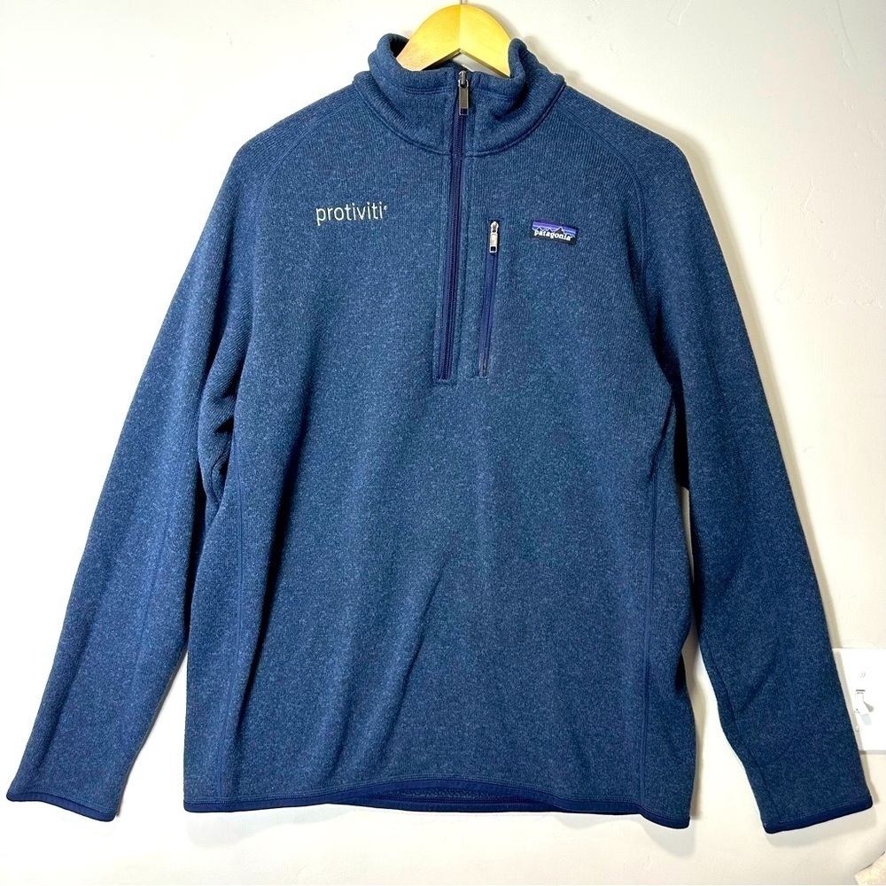 Patagonia Better Sweater 1/4 Zip Pullover, Men’s Large